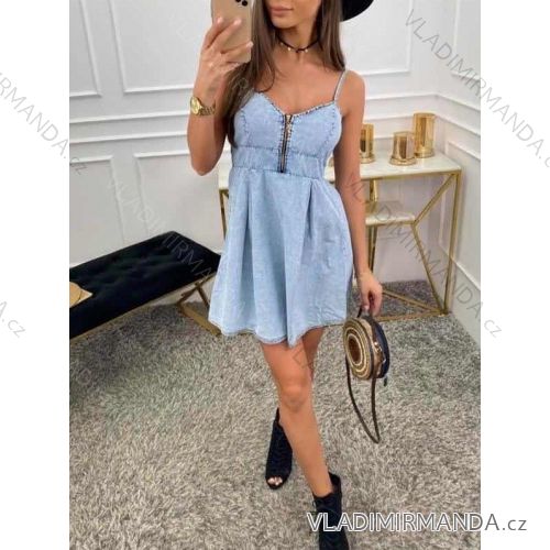 Dress with 3/4-sleeve ladies pocket (uni sl) ITALIAN Fashion IMWD20527