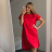 Summer oversize short sleeve dress women (XL / 2XL ONE SIZE) ITALIAN FASHION IMS21064