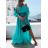 Dress with 3/4-sleeve ladies pocket (uni sl) ITALIAN Fashion IMWD20527
