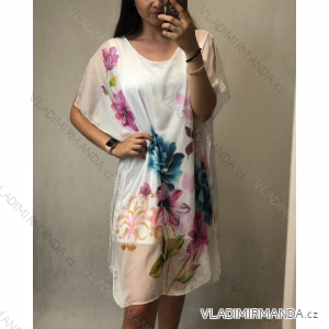 Women's short sleeve dress oversized (L-3XL) POLISH FASHION PMF20014