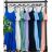Carmen summer summer shoulder dress (UNI S / M) ITALIAN FASHION IMM20628 S / M Khaki green