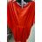 Sleeveless dresses summer jacket women (uni sl) ITALIAN Fashion IM218206 S / M red