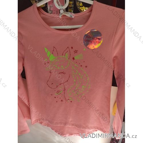 Girls' long sleeve T-shirt (134-164) KUGO ML7230