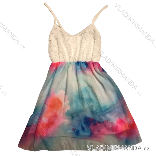 Dress for girls young girl with sequins (4-12 years) ITALIAN MLADA Móda IMM218022