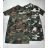 Women's Shirt Dress Short Sleeve Camouflage (S / M ONE SIZE) ITALIAN FASHION IMWA216045