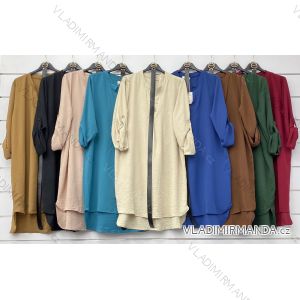 Women's Long Elegant Long Sleeve Dress (S / M / L ONE SIZE) ITALIAN FASHION IMWA216075