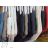 Women's summer short sleeve dress with oversize handbag (uni m / l) ITALIAN FASHION IM821011