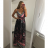 Women's long dress with wide straps women (UNI S / M) ITALIAN FASHION IMM20581