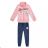 Set hoodie long sleeve and sweatpants children's teen girl (80-110) KUGO MP1320