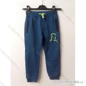 Sweatpants for long children, boys (116-146) KUGO T-622