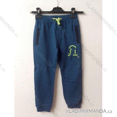 Sweatpants for long children, boys (116-146) KUGO T-622