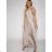 Women's Lace Summer Strapless Dress (UNI S-M) ITALIAN FASHION IMM20304