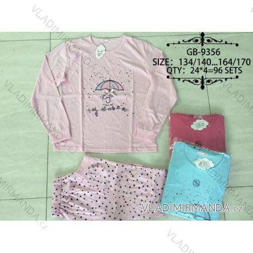 Pajamas long adolescent girls (134-170) VALERIE DREAM GB-8885