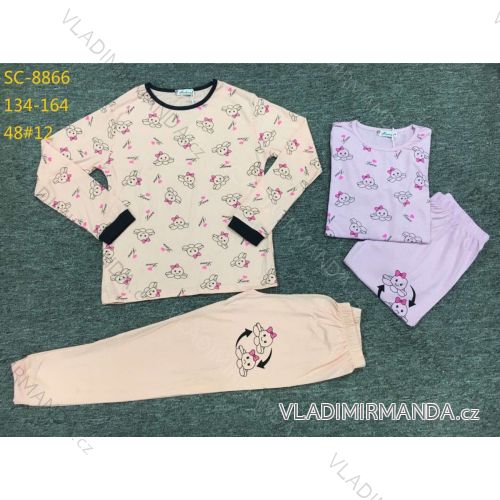 Pajamas long children's tik flow youth girls (134-164) ACTIVE SPORTS ACT21SC-8866