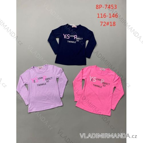 T-shirt long sleeve children's girls girls (116-146) ACTIVE SPORT ACT218P-7332