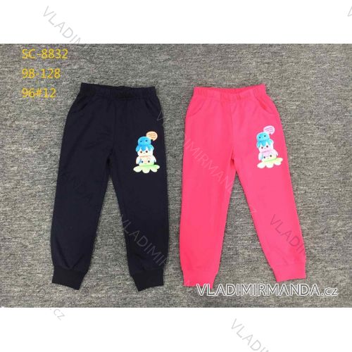 Warm sweatpants for girls (98-128) ACTIVE SPORT ACT21SC-8833