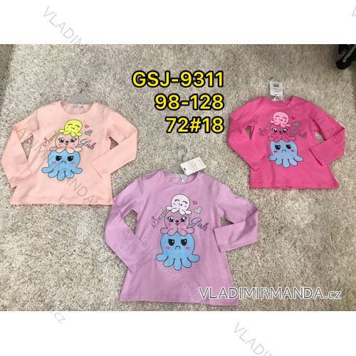 Long sleeve t-shirt for girls (98-128) ACTIVE SPORT ACT21GSJ-9313