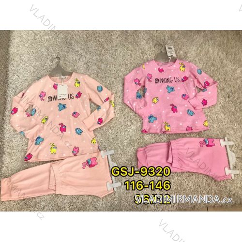 Pajamas long children's girls girls (116-146) ACTIVE SPORT ACT21GSJ-9320