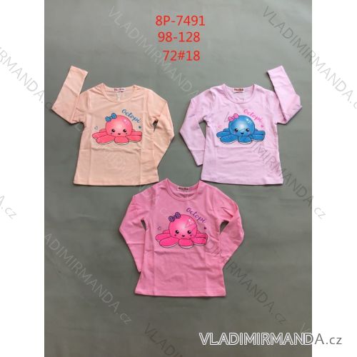 Long sleeve t-shirt for girls (98-128) ACTIVE SPORT ACT218P-7356