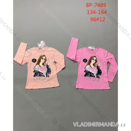 T-shirt long sleeve youth girls (134-164) ACTIVE SPORT ACT218P-7417