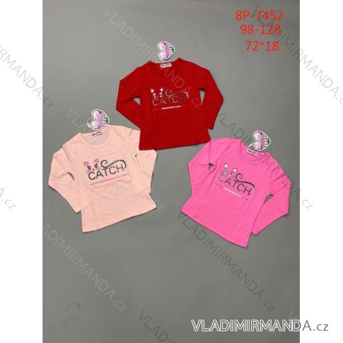 Long sleeve t-shirt for girls (98-128) ACTIVE SPORT ACT218P-7356