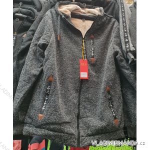 Women's Sweatshirt with Zipper Fur (M-3XL) HKD HKD19HKD-309