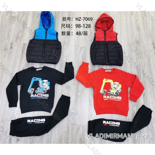 Children's hooded vest set, hoodie and sweatpants (98-128) ACTIVE SPORT ACT21HZ-7069