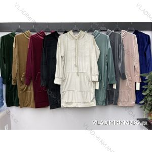 Dress with 3/4-sleeve ladies pocket (uni sl) ITALIAN Fashion IMWD20529