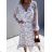 Women's Long Summer Long Sleeve Dress (S / M ONE SIZE) ITALIAN FASHION IMWG216100