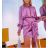 Women's Long Summer Long Sleeve Dress (S / M ONE SIZE) ITALIAN FASHION IMWG216100