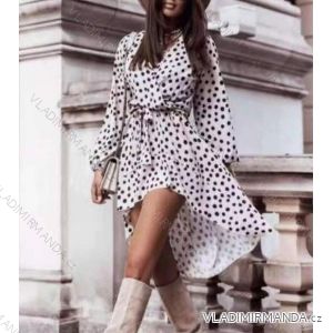 Elegant Long Sleeve Women's Dress (S / M ONE SIZE) ITALIAN FASHION IMWY216557