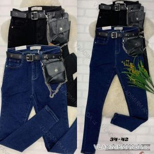 Rifle jeans dlouhé dámské (34-42) JEANS JAW216562