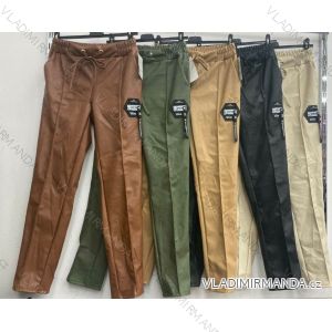 Women's eco-leather pants (S / M ONE SIZE) ITALIAN FASHION IMWA216574