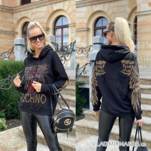 Elegant zip hoodie for women (uni sl) TURKISH FASHION IMK20011