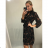 Elegant Shirt Dress Long Sleeve Women (UNI S / L) ITALIAN FASHION IMWA21147 / C