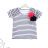 T-shirt short sleeve baby teen girl (2-12let) ITALIAN MODA 2-I05151
