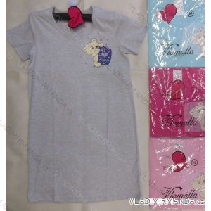 Shirts night short sleeve ladies cotton (s-2xl) VLOMOLLA SECRET 83086
