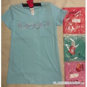 Shirts night short sleeve ladies cotton (m-2xl) VLOMOLLA SECRET 83082
