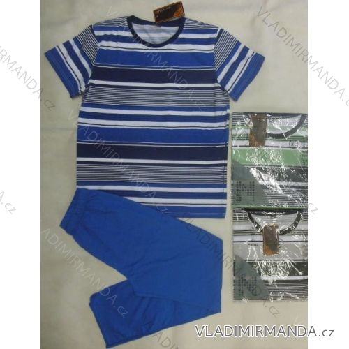 Pajamas Short Sleeve and Long Trousers Men's Cotton (m-xxl) NATURAL MAN 63082
