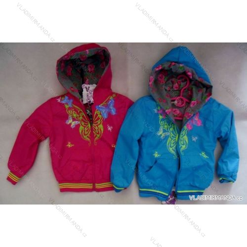 Spring-loaded jacket double-sided baby girl (98-128) ACTIVE SPORT HZ-5332
