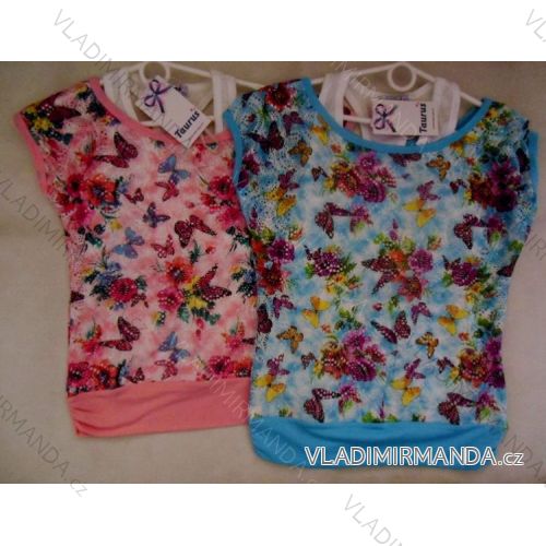 T-shirt short sleeve for girls and teen girls (4-12 years) TAURUS G-09
