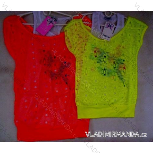 T-shirt short sleeve for children and adolescent girls (4-12 years) TAURUS 812
