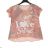 T-shirt short sleeve baby girl cotton (2-12 years) TURECKÁ VÝROBA 2-I239
