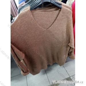 Sweater oversize long sleeve women (L / XL ONE SIZE) ITALIAN MODA IM721316