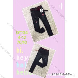 Jeans with bib children adolescent girls (4-12 years) SAD SAD20DT176