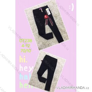 Jeans with bib children adolescent girls (4-12 years) SAD SAD20DT176