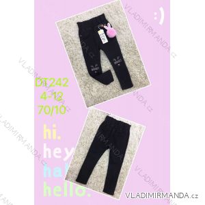 Jeans with bib children adolescent girls (4-12 years) SAD SAD20DT176