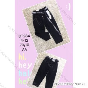 Jeans with bib children adolescent girls (4-12 years) SAD SAD20DT176