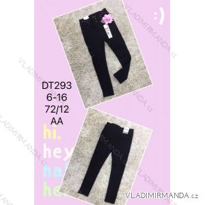 Jeans with bib children adolescent girls (4-12 years) SAD SAD20DT175