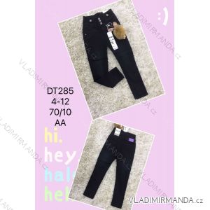 Jeans with bib children adolescent girls (4-12 years) SAD SAD20DT176